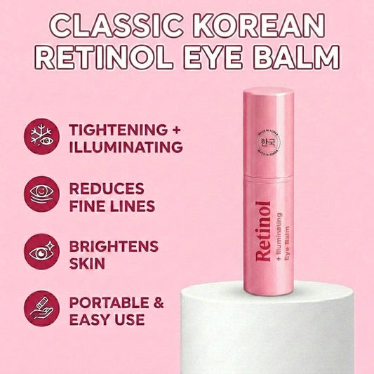 Lovery Retinol Tightening + Illuminating Eye Balm - Korean Skincare Anti-Aging Stick