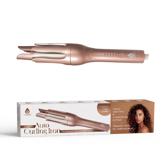 Pursonic Automatic Curling Iron | White
