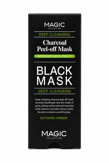 Magic Collection Deep Cleansing Charcoal Peel-Off Mask – Activated Carbon
