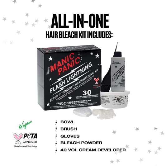 Flash Lightning® Hair Bleach Kit 30 Volume