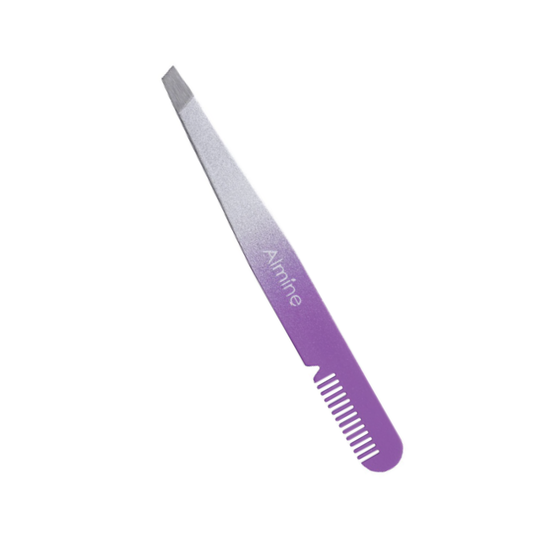 Almine 2 in 1 Dual Ended Comb & Tweezer
