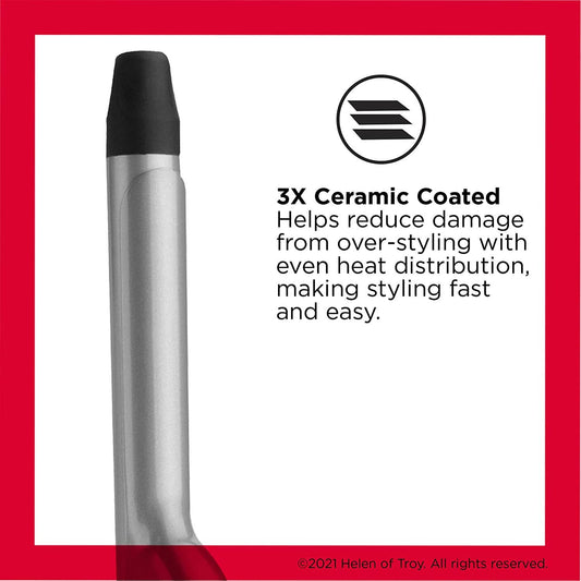 Revlon Perfect Heat Triple Ceramic Curling Iron (3/4 in)