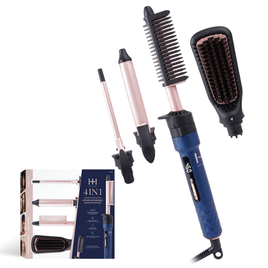 Hot & Hotter 4 in 1 Ceramic Digital Interchangeable Styler