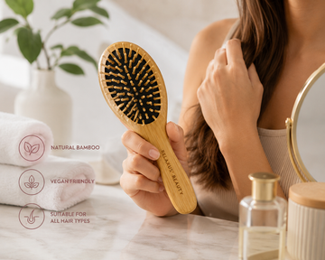 Relaxus Beauty Organic Bamboo Hair Brush