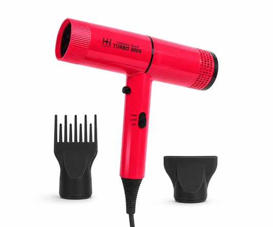 Hot & Hotter Ceramic Turbo 3000 Hair Dryer