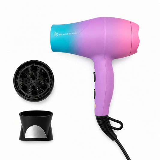 Relaxus Beauty Ombré (Unicorn) Mini Blow Dryer