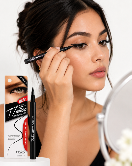 Magic Collection Tattoo Matte Eyeliner – Jet Black