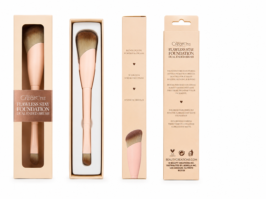 Beauty Creations Flawless Stay Foundation Dual Ended Brush