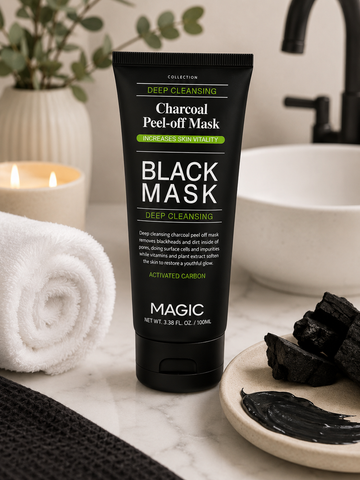 Magic Collection Deep Cleansing Charcoal Peel-Off Mask – Activated Carbon