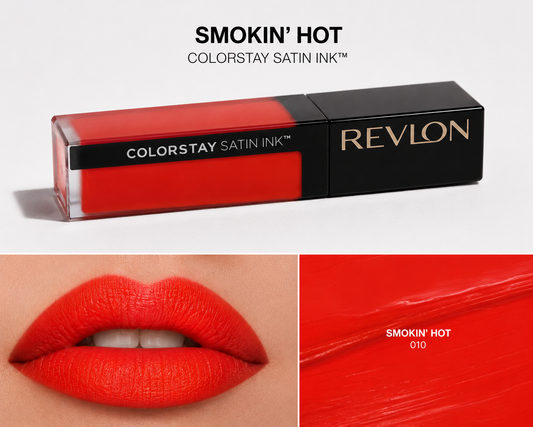 Revlon ColorStay Satin Ink Lipstick - Smokin' Hot