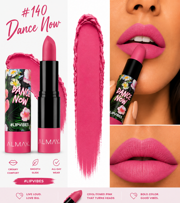 Almay Lip Vibes Lipstick - #140 Dance Now