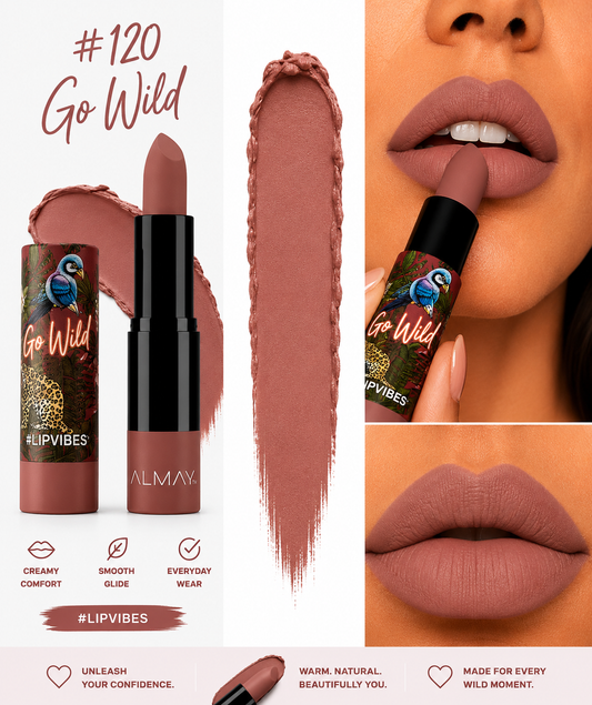 Almay Lip Vibes Lipstick - #120 Go Wild | Clearance