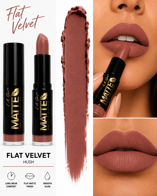 LA Girl Matte Flat Velvet Lipstick - Hush