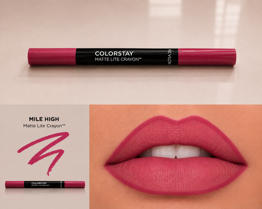 Revlon ColorStay Matte Lite Crayon Lipstick - Mile High