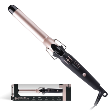 Hot & Hotter Extra Long Ceramic Tourmaline Curling Iron 1 In